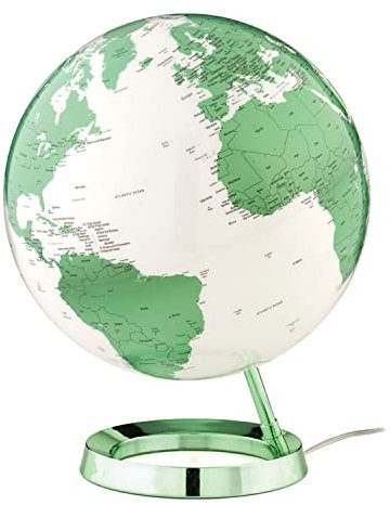 Globo Luminoso Mondo Luce & Colore Ø 30 cm - Verde Caldo