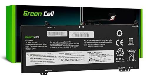Green Cell L17C4PB0 L17C4PB2 L17M4PB0 L17M4PB2 Akku für Lenovo IdeaPad 530S-14ARR 530S-14IKB Yoga 530-14ARR 530-14IKB Laptop (5800 mAh, 7.4-7.6 V, Farbe Schwarz)