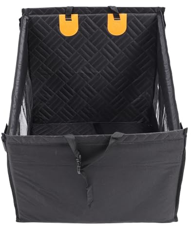 Hundbilstol, Hundbilbarnstol för små Till Medelstora Hundar, Oxford Ventilerande Tvättbar Hundbilstol, Hundkorg för Bil för Hundar Katter Andra små Husdjur 59x51,5x56cm