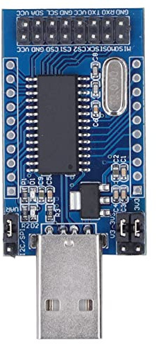 Mavaol USB a UART I2C SPI Convertidor de Puerto Paralelo Voltaje CH341A Adaptador para programación de microcontroladores, depuración, Ingenieros y Aficionados
