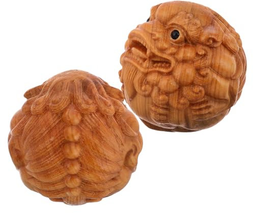 NAMOARLY Wooden Hand Massage Balls Hand Exercise Ball for Finger and Palm Strengthening Deep Tissue Handball Massage Tool Suitable for Seniors and Rehabilitation