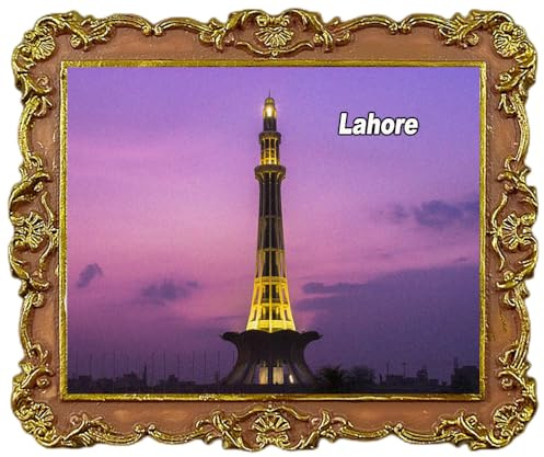 Lahore Pakistan Kühlschrankmagnet, Reise-Souvenir, Kühlschrankdekoration, 3D-Magnetaufkleber, Basteln