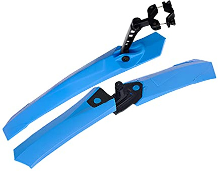 Luyismer Parafanghi per bicicletta, per mountain bike, anteriore e posteriore, regolabile, set di parafanghi per mountain bike