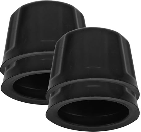 SOPOTUTU 4 Tapas Antipolvo del Buje Delantero de Goma Negra para ATV | Llantas de 110-250 Cm³, Ajuste Firme y Sencillo, 4 Piezas para 250 Cm³ y Ruedas de Aro