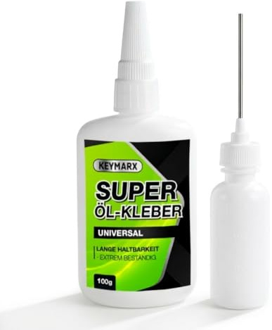 Industrie Superkleber 100g mit Feinnadel-Applikator – Extra starker Sekundenkleber für 3D-Druck, Metall, Kunststoff, Keramik & Holz Präzises Auftragen mit Nadelspitze – Transparent & Schnell trocknend