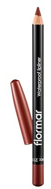 Flormar Lipliner Wasserfest 211 Classical Brown - Langanhaltender, Wischfester Lippenkonturenstift – Cremige Textur-für-Definierte Lippen – Für Alle Hauttöne Geeignet – Lip Pencil Naturton