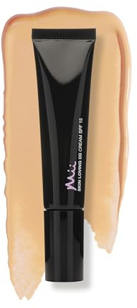 Mii Cosmetics Skin-Loving BB Cream | SPF 15 | Anti-Aging Amino-Rich Soy Extracts | Nourishing & Moisturising with Built-in Primer | Radiantly Medium