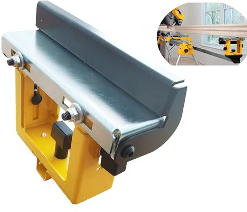 deawater 1 Set DW7232 9,5 cm - 15,2 cm Verstellbarer Gehrungssägenständer Material Unterstützung Stop Breite Bank Hilfsstütze für DeWalt DE7024-XJ