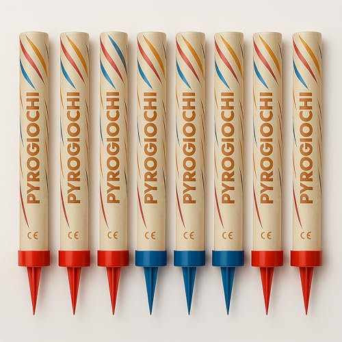 CANDELE MAGIC FLAMBE | Scintille luminose PYROGIOCHI FANTASY per compleanni e discoteche - 100 pezzi