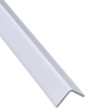 Coayuou Alu Winkelprofil 90cm* 3 Stück Eckenschutzprofil Kantenschutz Schutz Vor Abnutzung Eckleiste Selbstklebend Perfekt Für Familienhäuser, Büros Und Öffentliche Räume(Weiß,10x10mm)