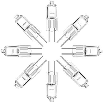 wenwendianzi 10 stücke Halogenlampe G4 12V 5W 10W 20W 35W 50W Globe Bi-Pin LED Warmweiß LED Kapsel Lampe Halogenlampen Licht(10Pcs 35W)