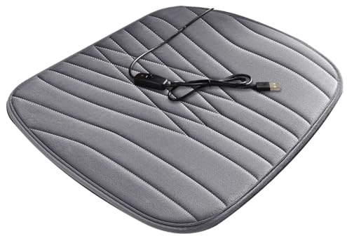 Cojín De Asiento Con Calefacción Para Automóvil, Protección Contra El Clima Frío, 45x45 Cm, Almohadilla Automotriz Antideslizante, Almohadilla Para Asiento De Automóvil Con Calefacción, Solución De Ca