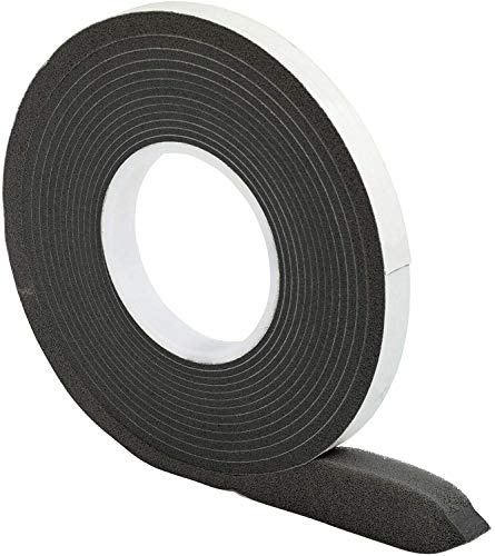 Komprimierband 10/2 │ anthrazit │ 1 Stück │ 12,5 m lang │ Rollenbreite: 10 mm, Fugenbreite: 2-8 mm │ Fugendichtband │ Quellband