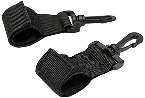 PAKEY 2PCS Paddle Buckle Carabiner, Safety Removable Washable Wave Board Paddle Buckle for Universal Kayak, Canoeing Boating Surfing, Carabiner Accessories