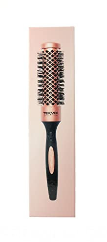 TERMIX - Cepillo Redondo Profesional Evolution Gold Rose Ø28 | Secado Rápido y Sin Calor Extremo para Cabellos Secos y Apagados |Tecnología Iónica | Edición Limitada|Brillo Intenso y Sin Frizz