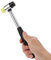 Thinp Rubber Mallet, 25mm Small Double Face Soft Hammer With Anti-slip Ergonomic Grip for Jewelry, Leather Crafts, Household Project Installation Tool