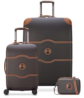 DELSEY Paris Hartschalengepäck Chatelet Air 2.0 mit drehbaren Rollen, Angora, Handgepäck ca. 46 cm