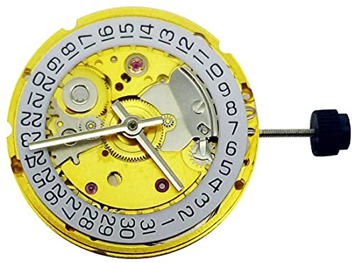 ZEZEFUFU Automatisches Uhrwerk 25 Juwelen einzelnes Kalenderwerk für ETA 2824 2824-2