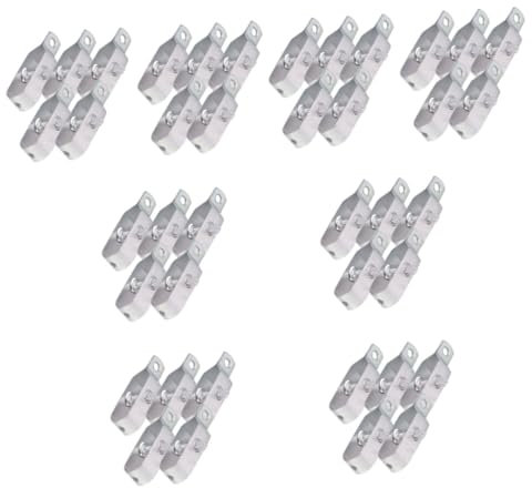 BESPORTBLE 40 Pcs Wire Tool Tensioner with Compression Fence Wire Strainer Steel Cable Tighteners Steel Wire Tightener Steel Wire Tensioner Creative Wire Rope Tightener Chain Link A3 Steel