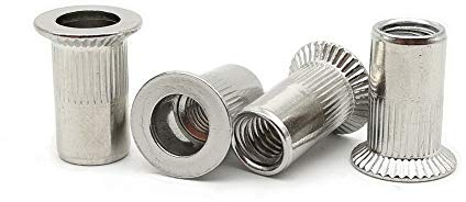 Dadi per rivetti, Dadi per rivetti filettati, Dadi con inserto filettato, dado for rivetti, rivetto cieco con dado for rivetti con testa svasata SUS304(M10)