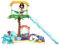 Mattel Disney Vaiana 2 Conjunto de juego Aventuras en la isla de Vaiana con muñecas pequeñas de Vaiana y Simea, 2 personajes amigos, 5 áreas de juego y 8 accesorios, JFF13