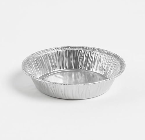 Pirottini in Alluminio per Torte e Crostate, Monouso, Rotondo (Ø 16 cm | h 4 cm)