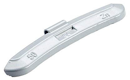 PERFECT EQUIPMENT 3184-0502-151 Auswuchtgewichte Stahlfelgen Silber beschichtet 50g | Wuchtgewichte Schlaggewichte Stahlfelgen | Schlaggewichte Reifen