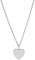 Fossil Collar Para Mujer Vintage Iconic, Longitud Total: 45.7 Cm + 5.1 Cm Extensión Cadena Plata Collar Acero Inoxidable, JF03330040
