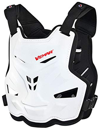 BIlinli Motocicleta Adulta Dirt Bike Body Armor Equipo de protección Pecho Protector de Espalda Chaleco de protección para Motocross Esquí Patinaje Snowboard