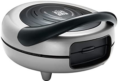 Karaca Funday Waffle Maker Silver, Non-Flammable Non-Stick Plates, Even Heat Distribution, Granite Plates, Bakes Waffles İn 4 Minutes, Easy To Clean, Practice