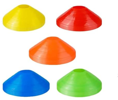 Ericotry Lot de 20 cônes d'entraînement de football pour sports et autres sports et jeux