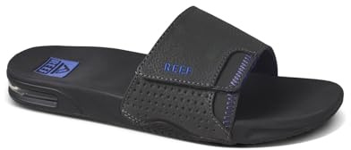Reef Mens Water Friendly Sandals ~ Fanning Slide orion black