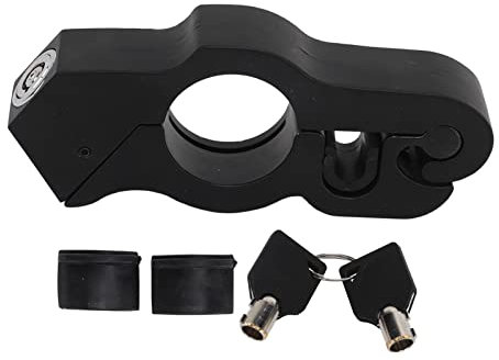 Motorrad-Griff-Lenkerschloss, Moped-Schloss, Diebstahlschutz, Robuste Gasschlösser, Perfekt für E-Bike-Lenkerschloss, Unverzichtbares Motorrad-Bremsschloss