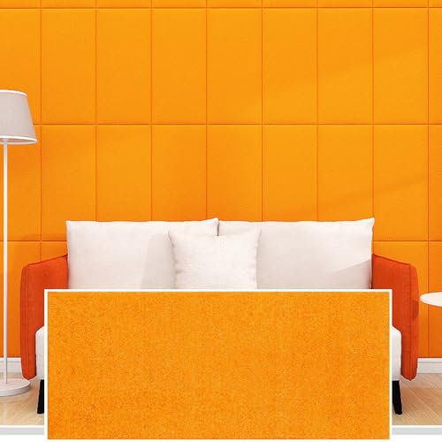 Peel And Stick Headboard Upholstered Wall Panels Plush Wall Stickers Pack of 6 Panels 3D Anti-Collision Wall Padding Wall Mounted Headboard Soundproof Wall Panels,D,30x60cm/11.8x23.6in 6PCS