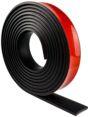 Rotolo di gomma adesiva foglio di neoprene adesivo antiscivolo tappeto gomma antivibrazioni per isolamento acustico guarnizioni pavimento (25mm×5mm×12m)
