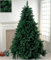 Árbol de Navidad artificial de color verde de 270 cm, realista, 2,7 m, muy frondoso