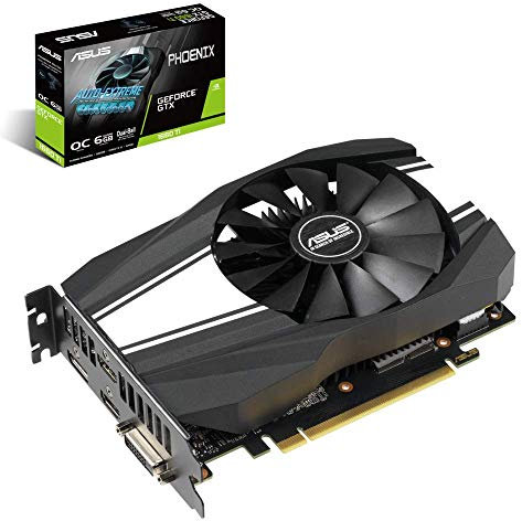 ASUS PH-GTX1660TI-O6G, Scheda video GTX 1660, Phoenix Edition, 6 GDDR6, VR-Friendly