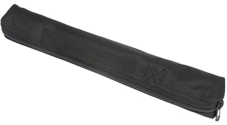 Black Vertical Flute Carry Bag Mini Saxophone Storage Case Oxford Fabric Flute Handbag Against Bumps and Scratches Present for Musicians