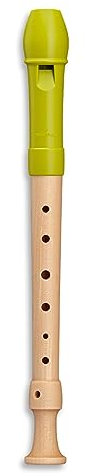 Mollenhauer 17311 Fipple Sopranblockflöte, Lere, apfelgrün, deutsch Einf. - Sopran Blockflöte (Deutsch)