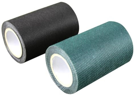 Yardwe Ruban Adhésif pour Gazon Artificiel Non Tissé - 15 Cm X 10 M - Ruban Adhésif Simple Face pour Un Assemblage sans Joint