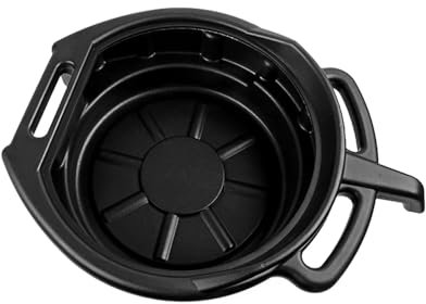Mulcort Bandeja de drenaje de aceite, depósito de aceite del motor, bandeja de recogida de aceite con 3 asas, mantenimiento y reparación del coche, bandeja de recogida de aceite