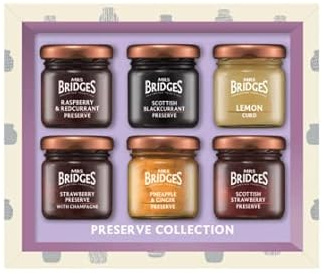 Mrs Bridges Mini Preserve Gift Pack, Set of 6 - from GREAT BRITISH TRADING LIMITED