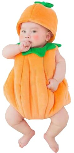 Aiyomimo Newborn Baby Halloween Pumpkin Costume Photography Props Boy Girl Costume Outfits Cute Hat Trousers
