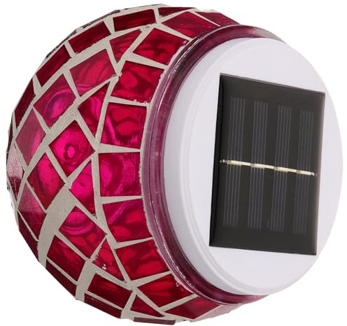 Artibetter Solar Gartenleuchte Aus Glas Led Solarleuchte Außenleuchte Gartendekoration Solarleuchte Für Garten Solar Lichter