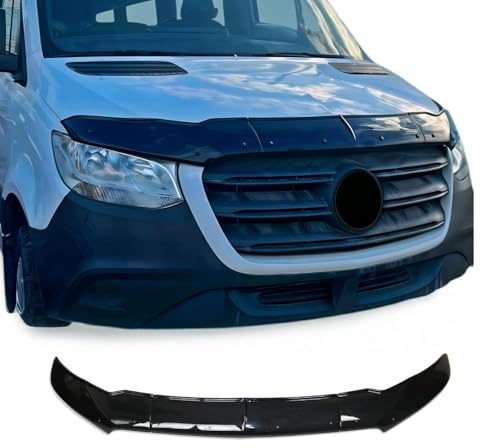 OMAC Motorhaube Deflektor für Mercedes Sprinter W907 2018-2026 3tlg | Motorhaubenschutz, Steinschlagschutz