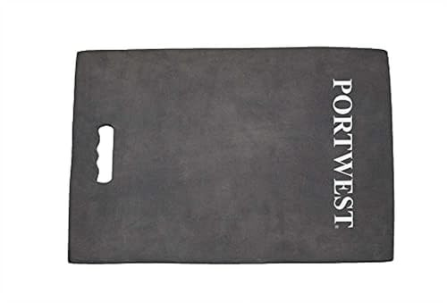 Portwest Komfort Kniekissen, Größe: Einheitsgröße, Farbe: Schwarz, KP15BKR