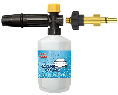 BEAR FORCE Ugello Schiuma Lancia Schiuma per Idropulitrice, Compatibile con Idropulitrici per Bosch, per Black & Decker, per AR Blue Clean, per Michelin, per Stanley, per Mac Allister, per Cecotec