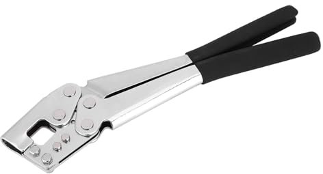 Pinza per perni professionale, pinza a crimpare per prigionieri a secco per bordo di cartongesso per fissaggio in acciaio per chiglia 0,5~0,8 mm(B)