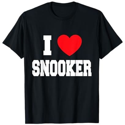 I Love Snooker T-Shirt