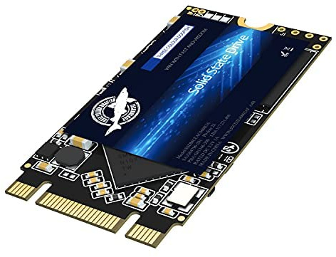Dogfish M.2 2242 SSD 2 TB 3D NAND QLC SATA III 6 Gb/s, internal solid-State Drive, Compatible with Desktop PC Laptop (2242 2TB)
